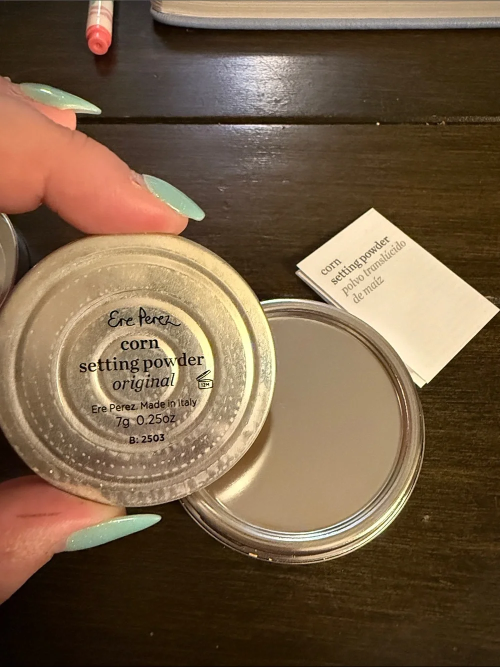 Corn Setting Powder - Translucent powder
